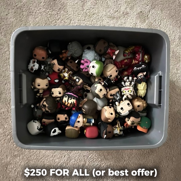 95 Funko Pops - Picture 3 of 3